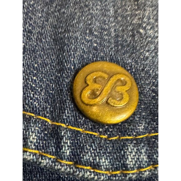 Eddie Bauer Expedition Quilted-Lined Denim Jacket – Made in USA – See Measure - Picture 15 of 15